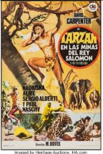 Tarzan Nas Minas do Rei Salomão - Poster / Capa / Cartaz - Oficial 1