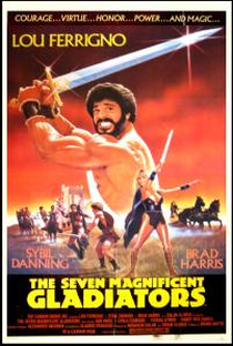 Os Sete Magníficos Gladiadores - Poster / Capa / Cartaz - Oficial 1