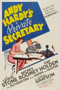 A Secretária de Andy Hardy - Poster / Capa / Cartaz - Oficial 1