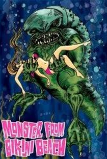 Monster From Bikini Beach - Poster / Capa / Cartaz - Oficial 2