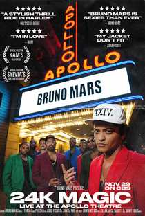 Bruno Mars: 24K Magic Live at the Apollo - Poster / Capa / Cartaz - Oficial 1
