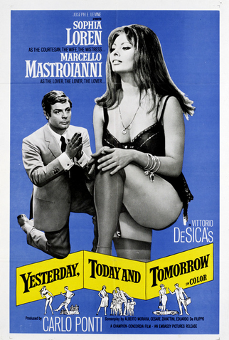 Poster 3 de Filme Ontem, Hoje e Amanhã (1963)