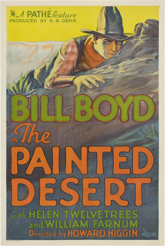 Poster 2 de Filme O Deserto Pintado (1931)