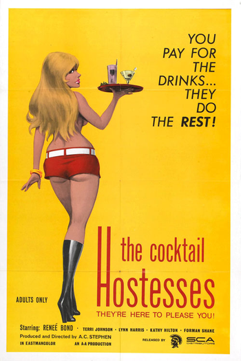 Poster de Filme The Cocktail Hostesses (1973)