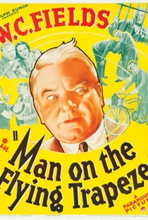 Man on the Flying Trapeze - Poster / Capa / Cartaz - Oficial 1