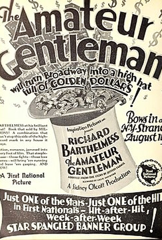 Poster 1 de Filme Intruso Cavalheiro (1926)