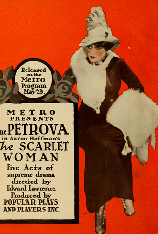 Poster 1 de Filme The Scarlet Woman (1916)