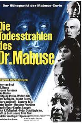 Poster de Filme Die Todesstrahlen des Dr. Mabuse (1966)