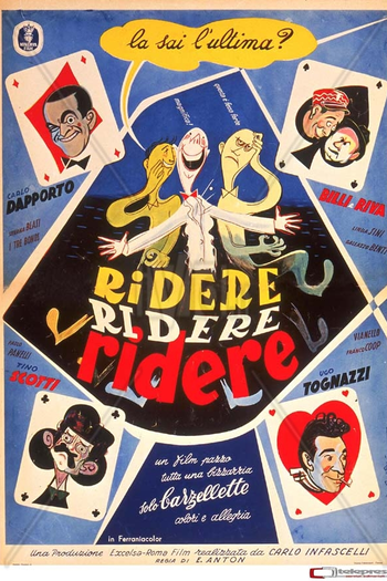 Poster de Filme Ridere! Ridere! Ridere! (1954)