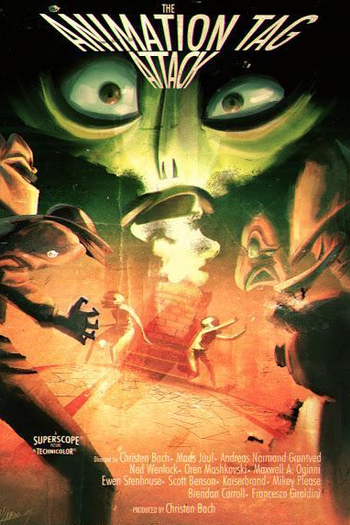 Poster de Curta The Animation Tag Attack (2012)