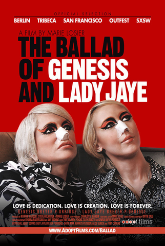 Poster 2 de Filme A Balada de Genesis e Lady Jaye (2011)