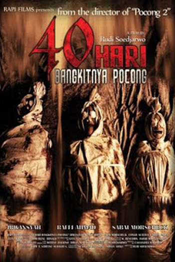 Poster de Filme 40 hari bangkitnya pocong (2008)