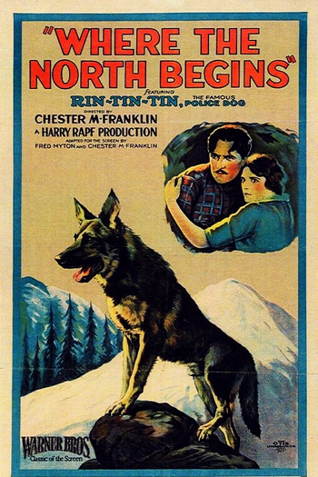 Poster de Filme Onde o Norte Começa (1923)