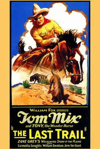 Poster 1 de Filme A Última Trilha (1927)