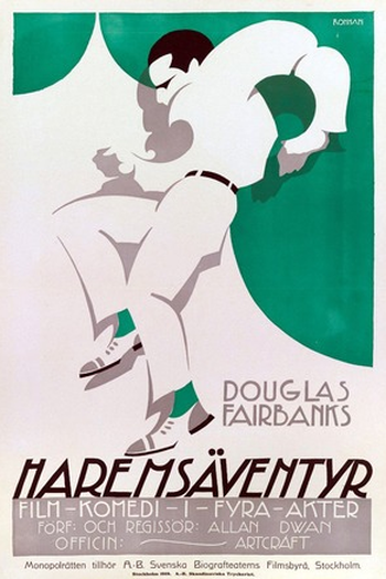 Poster de Filme Bound in Morocco (1918)