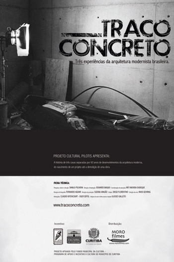Poster de Filme Traço Concreto (2012)