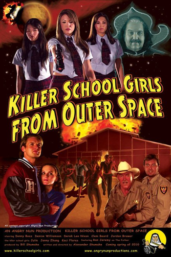 Poster de Filme Killer School Girls from Outer Space (2011)