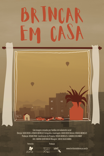 Poster de Curta Brincar em Casa (2021)