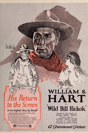 Poster de Filme Wild Bill Hickok (1923)