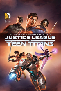 Liga da Justiça vs Jovens Titãs - Poster / Capa / Cartaz - Oficial 1