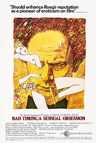 Poster 6 de Filme Bad Timing: Contratempo (1980)