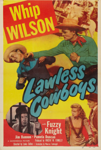 Poster 1 de Filme Lawless Cowboys (1951)