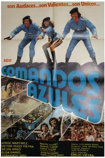 Poster de Filme Comandos Azules (1980)