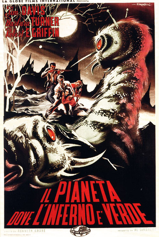 Poster 2 de Filme Monster From Green Hell (1957)