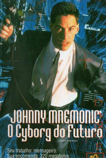Johnny Mnemonic, o Cyborg do Futuro - Poster / Capa / Cartaz - Oficial 6