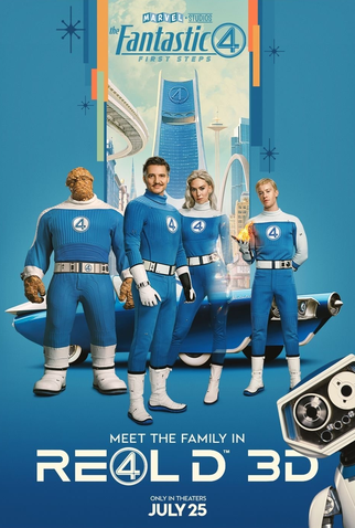 Poster 34 de Filme Quarteto Fantástico: Primeiros Passos (2025)