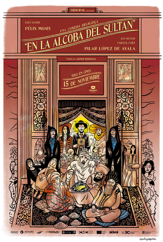 Poster 1 de Filme Na Alcova do Sultão (2024)