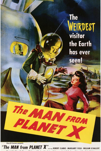 O Homem do Planeta X - Poster / Capa / Cartaz - Oficial 1