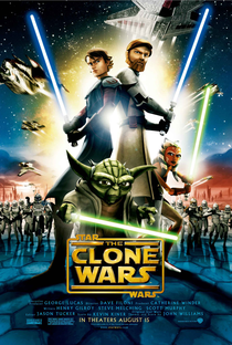 Star Wars: A Guerra dos Clones - Poster / Capa / Cartaz - Oficial 1