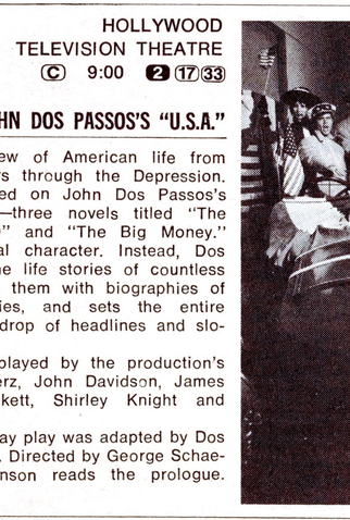 Poster 1 de Filme U.S.A. (1971)