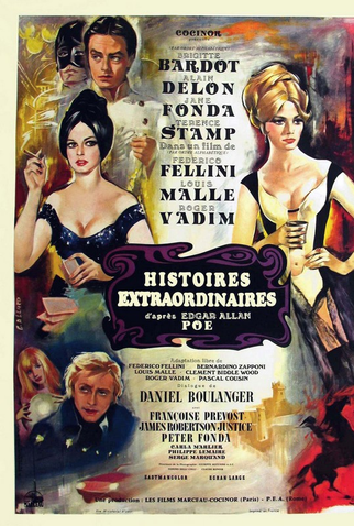 Poster 1 de Filme Histórias Extraordinárias (1968)