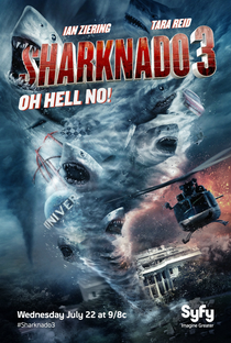 Sharknado 3: Oh, Não! - Poster / Capa / Cartaz - Oficial 1