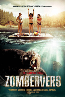 Zombeavers: Terror no Lago - Poster / Capa / Cartaz - Oficial 3
