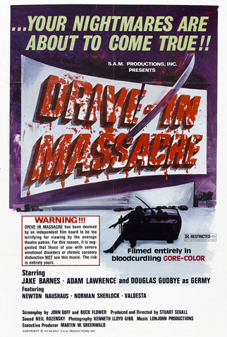 Poster 1 de Filme Drive-In Massacre (1976)