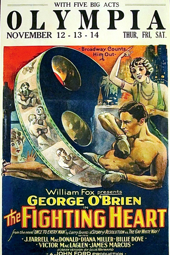 Poster de Filme Coração Intrépido (1925)
