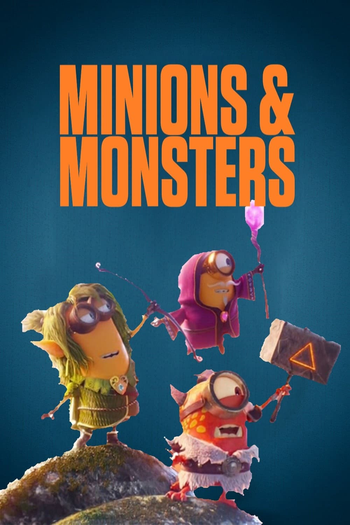 Poster de Curta Minions & Monstros (2021)