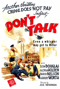 Don't Talk - Poster / Capa / Cartaz - Oficial 1