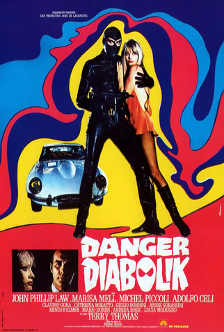 Poster 9 de Filme Perigo: Diabolik (1968)