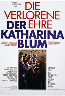 A Honra Perdida de Katharina Blum - Poster / Capa / Cartaz - Oficial 5