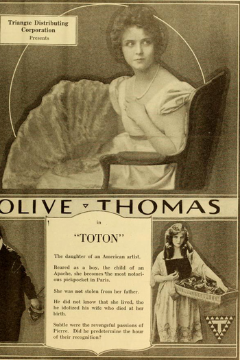 Poster de Filme Totó (1919)