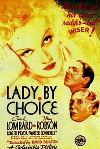 Poster 1 de Filme Dama por Vontade (1934)