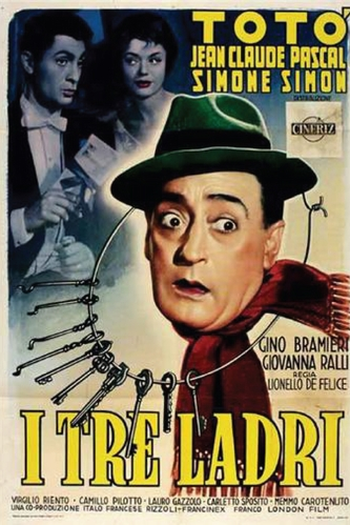Poster de Filme I tre ladri (1954)