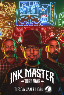 Ink Master - Turf War (13ª Temporada) - Poster / Capa / Cartaz - Oficial 1