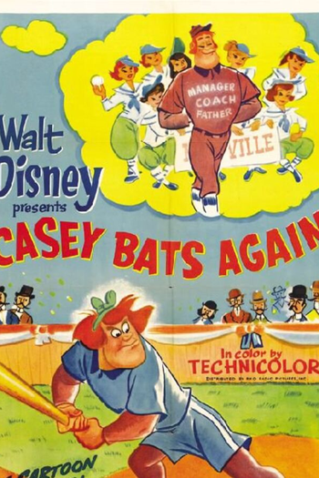 Poster de Curta Casey Bats Again (1954)