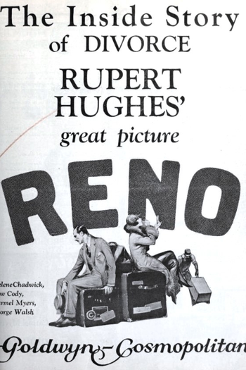 Poster de Filme Reno (1923)