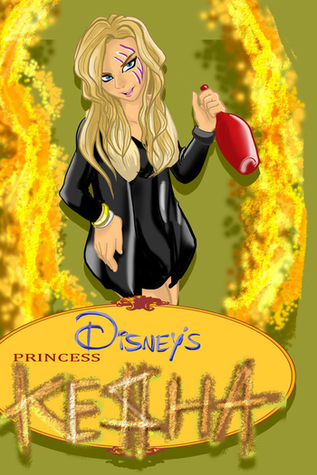 de Curta Disney Princess Ke$ha (2011)